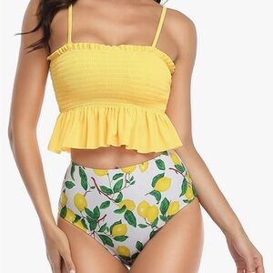 Lemon two piece size large